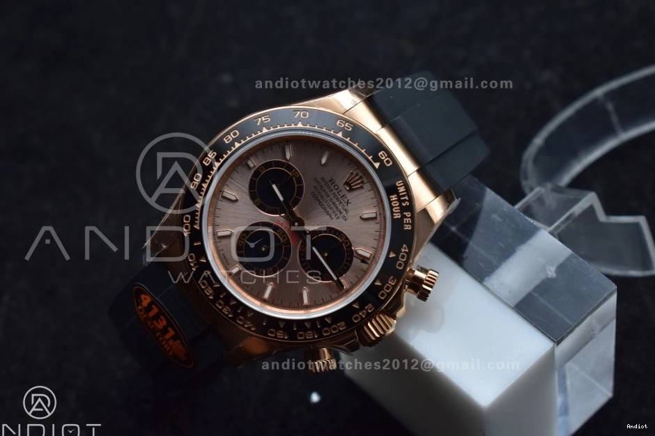 Strap SH4131 QF Daytona Best Edition Dial (Weighted) TravelReady RG 802 1:1 Oysterflex V6 126515 Black on 0730